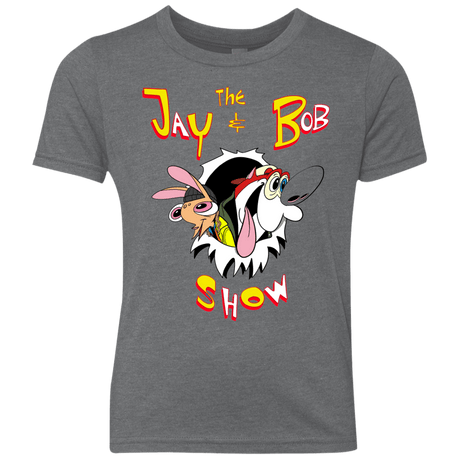 T-Shirts Premium Heather / YXS Jay & Bob Youth Triblend T-Shirt