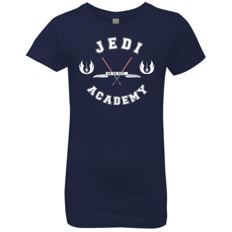 T-Shirts Midnight Navy / YXS Jedi academy Girls Premium T-Shirt