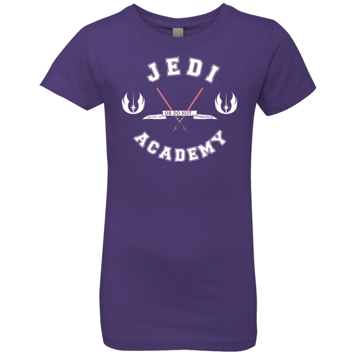 T-Shirts Purple Rush / YXS Jedi academy Girls Premium T-Shirt