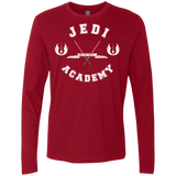 T-Shirts Cardinal / Small Jedi academy Men's Premium Long Sleeve