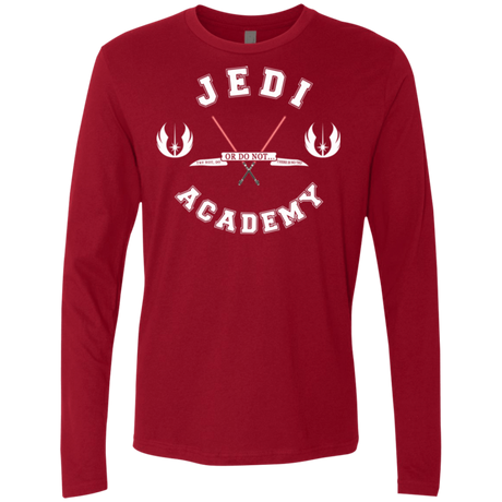 T-Shirts Cardinal / Small Jedi academy Men's Premium Long Sleeve