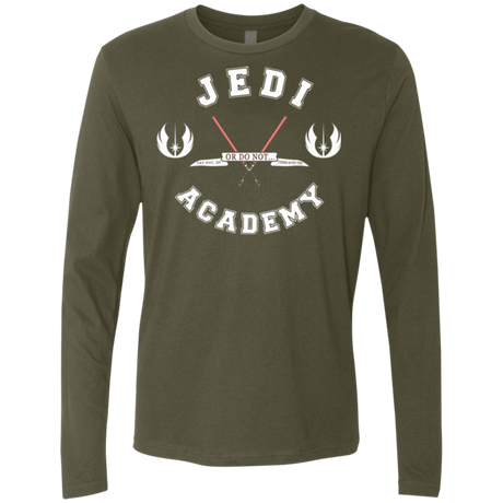 T-Shirts Military Green / Small Jedi academy Men's Premium Long Sleeve