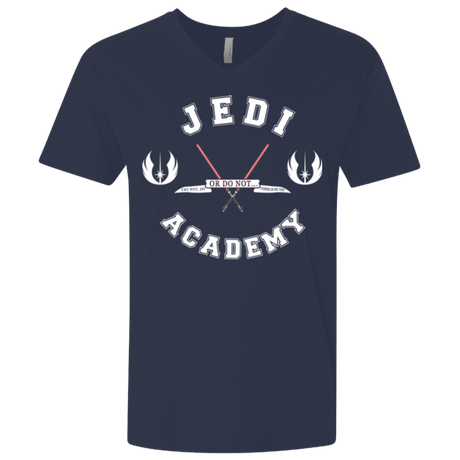 T-Shirts Midnight Navy / X-Small Jedi academy Men's Premium V-Neck