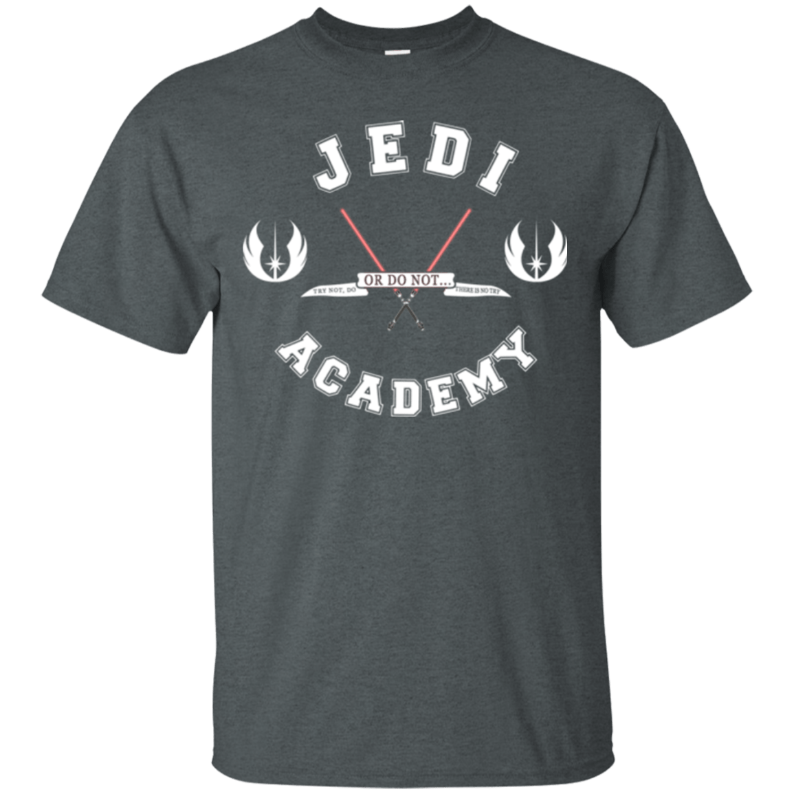 T-Shirts Dark Heather / Small Jedi academy T-Shirt