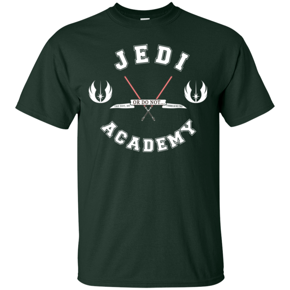 T-Shirts Forest Green / Small Jedi academy T-Shirt