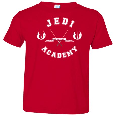 T-Shirts Red / 2T Jedi academy Toddler Premium T-Shirt