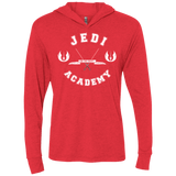 T-Shirts Vintage Red / X-Small Jedi academy Triblend Long Sleeve Hoodie Tee