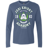 T-Shirts Indigo / Small Jedi Knight Academy 83 Men's Premium Long Sleeve