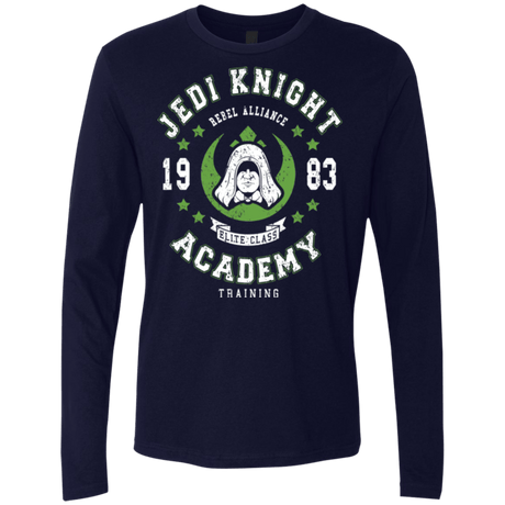 T-Shirts Midnight Navy / Small Jedi Knight Academy 83 Men's Premium Long Sleeve