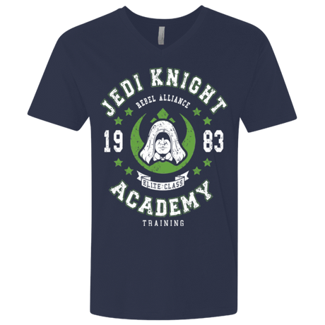 T-Shirts Midnight Navy / X-Small Jedi Knight Academy 83 Men's Premium V-Neck