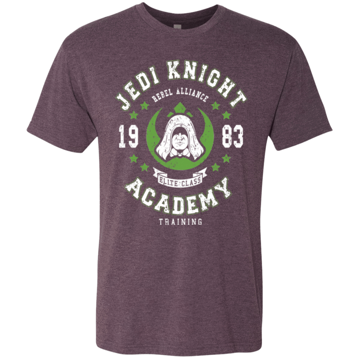 T-Shirts Vintage Purple / Small Jedi Knight Academy 83 Men's Triblend T-Shirt