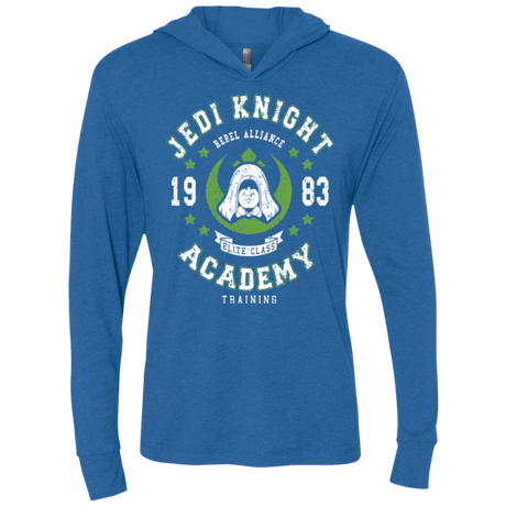 T-Shirts Vintage Royal / X-Small Jedi Knight Academy 83 Triblend Long Sleeve Hoodie Tee