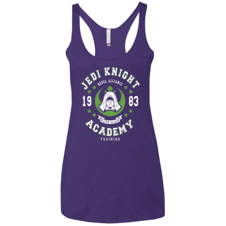 T-Shirts Purple / X-Small Jedi Knight Academy 83 Women's Triblend Racerback Tank