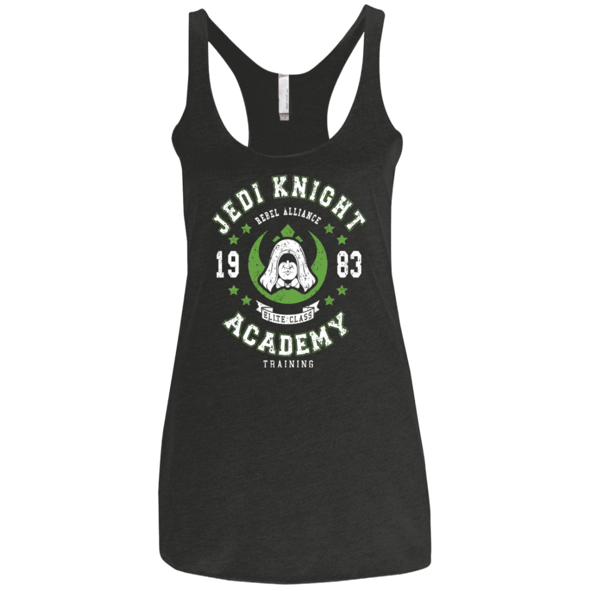 T-Shirts Vintage Black / X-Small Jedi Knight Academy 83 Women's Triblend Racerback Tank