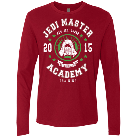 T-Shirts Cardinal / Small Jedi Master Academy 15 Men's Premium Long Sleeve