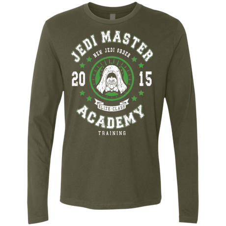 T-Shirts Military Green / Small Jedi Master Academy 15 Men's Premium Long Sleeve