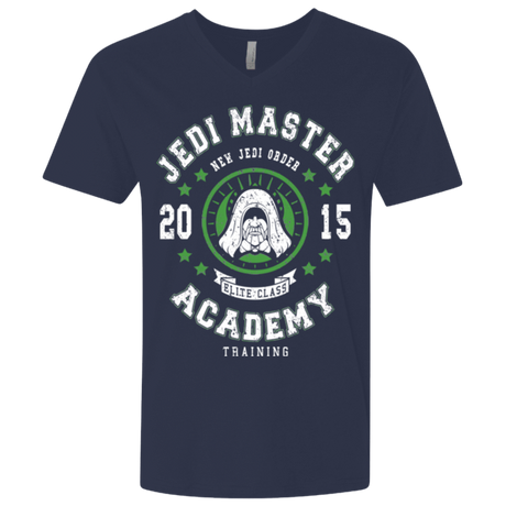 T-Shirts Midnight Navy / X-Small Jedi Master Academy 15 Men's Premium V-Neck