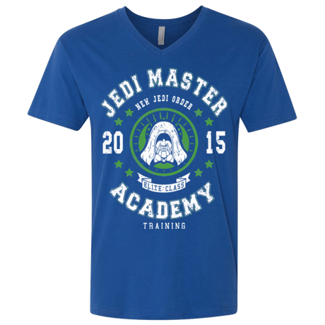 T-Shirts Royal / X-Small Jedi Master Academy 15 Men's Premium V-Neck