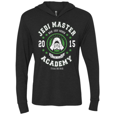 Jedi Master Academy 15 Triblend Long Sleeve Hoodie Tee