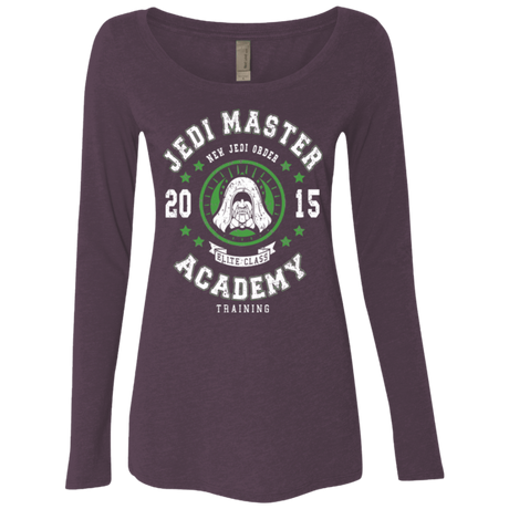 T-Shirts Vintage Purple / Small Jedi Master Academy 15 Women's Triblend Long Sleeve Shirt