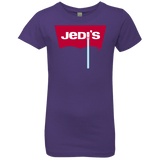 T-Shirts Purple Rush / YXS Jedi's Girls Premium T-Shirt