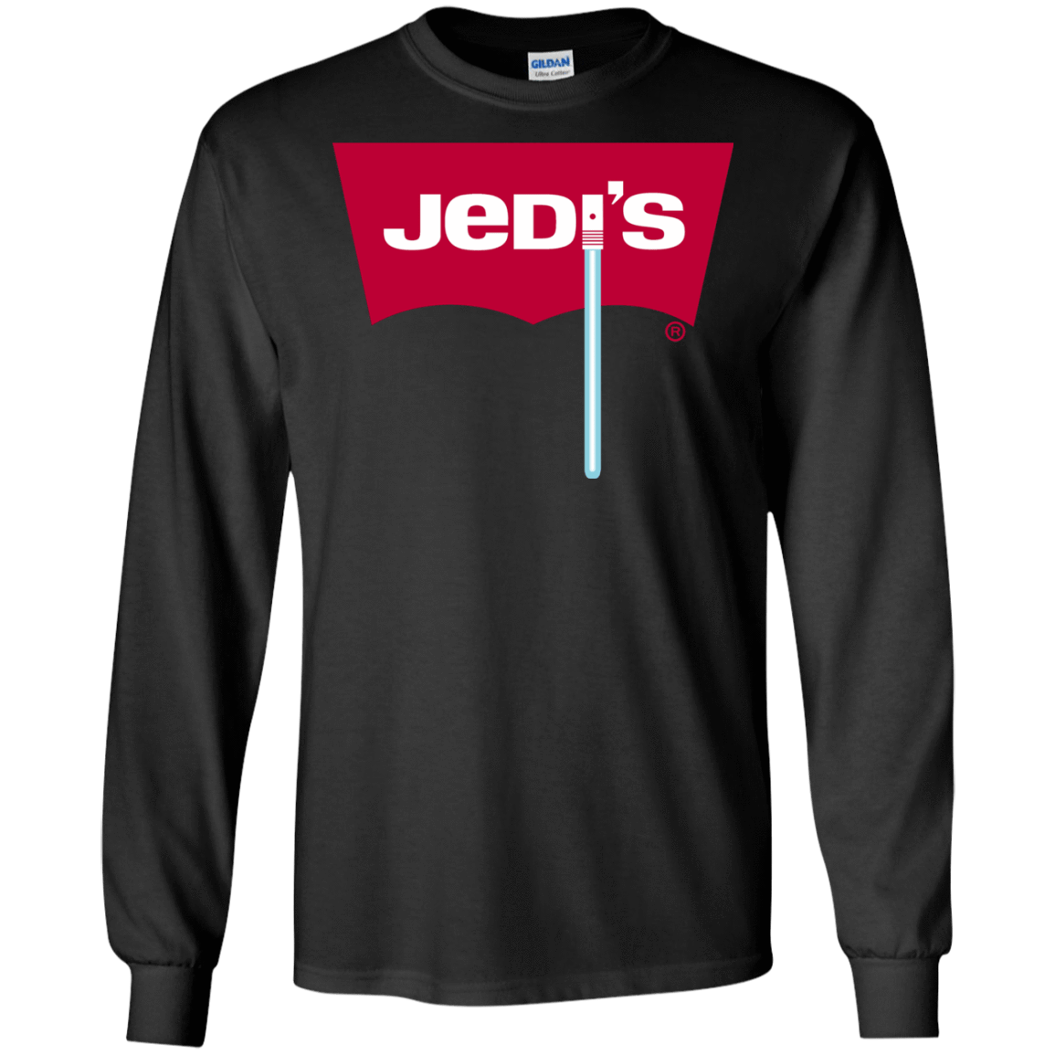 T-Shirts Black / S Jedi's Men's Long Sleeve T-Shirt