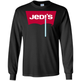 T-Shirts Black / S Jedi's Men's Long Sleeve T-Shirt