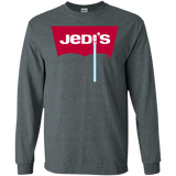 T-Shirts Dark Heather / S Jedi's Men's Long Sleeve T-Shirt