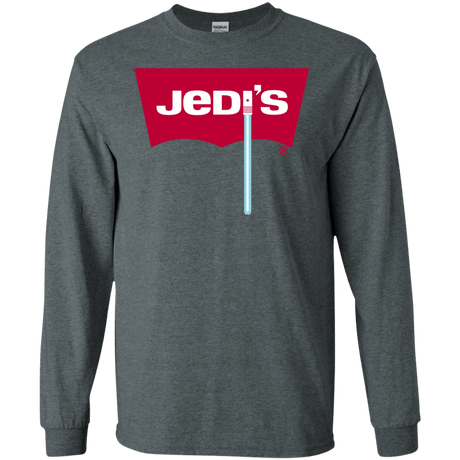 T-Shirts Dark Heather / S Jedi's Men's Long Sleeve T-Shirt