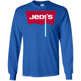 T-Shirts Royal / S Jedi's Men's Long Sleeve T-Shirt