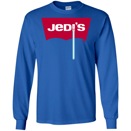 T-Shirts Royal / S Jedi's Men's Long Sleeve T-Shirt