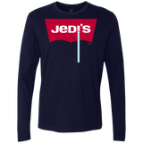 T-Shirts Midnight Navy / S Jedi's Men's Premium Long Sleeve