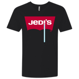 T-Shirts Black / X-Small Jedi's Men's Premium V-Neck