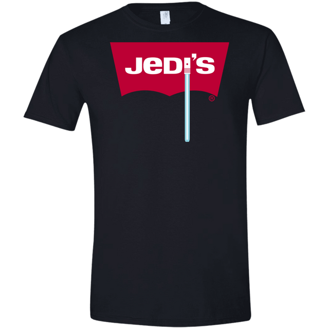 T-Shirts Black / X-Small Jedi's Men's Semi-Fitted Softstyle