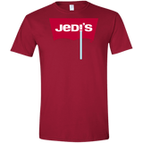 T-Shirts Cardinal Red / S Jedi's Men's Semi-Fitted Softstyle