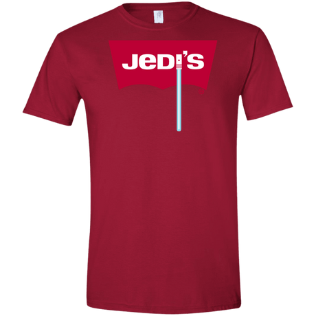 T-Shirts Cardinal Red / S Jedi's Men's Semi-Fitted Softstyle