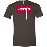 T-Shirts Dark Chocolate / S Jedi's Men's Semi-Fitted Softstyle