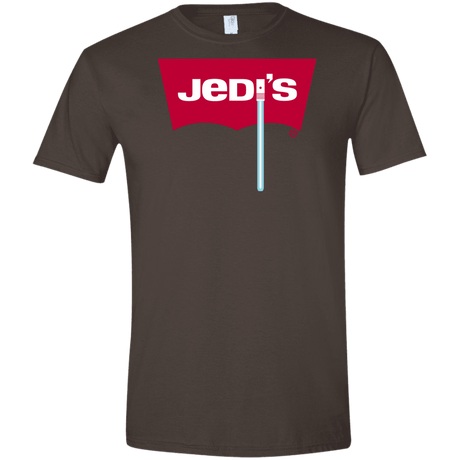 T-Shirts Dark Chocolate / S Jedi's Men's Semi-Fitted Softstyle