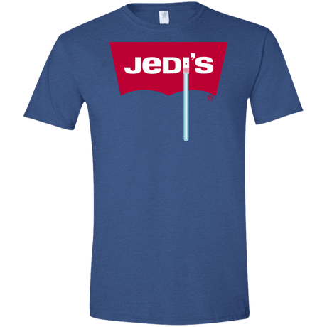 T-Shirts Heather Royal / X-Small Jedi's Men's Semi-Fitted Softstyle