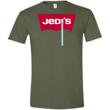 T-Shirts Military Green / S Jedi's Men's Semi-Fitted Softstyle