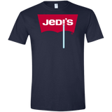 T-Shirts Navy / X-Small Jedi's Men's Semi-Fitted Softstyle
