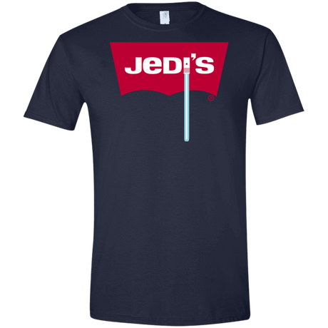 T-Shirts Navy / X-Small Jedi's Men's Semi-Fitted Softstyle