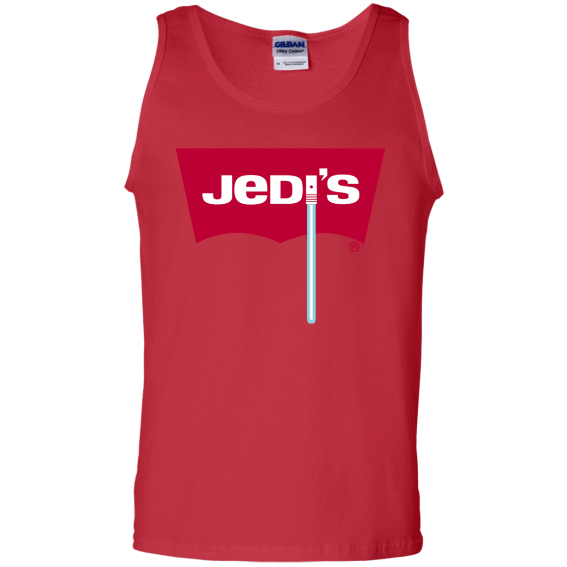 T-Shirts Red / S Jedi's Men's Tank Top