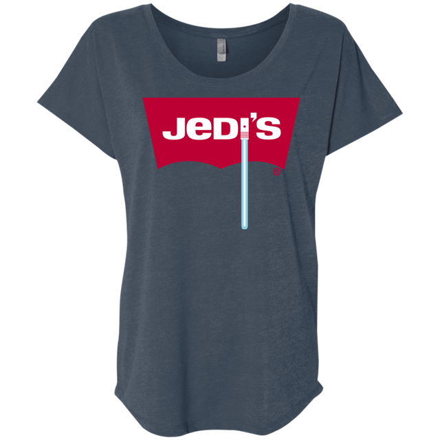 T-Shirts Indigo / X-Small Jedi's Triblend Dolman Sleeve