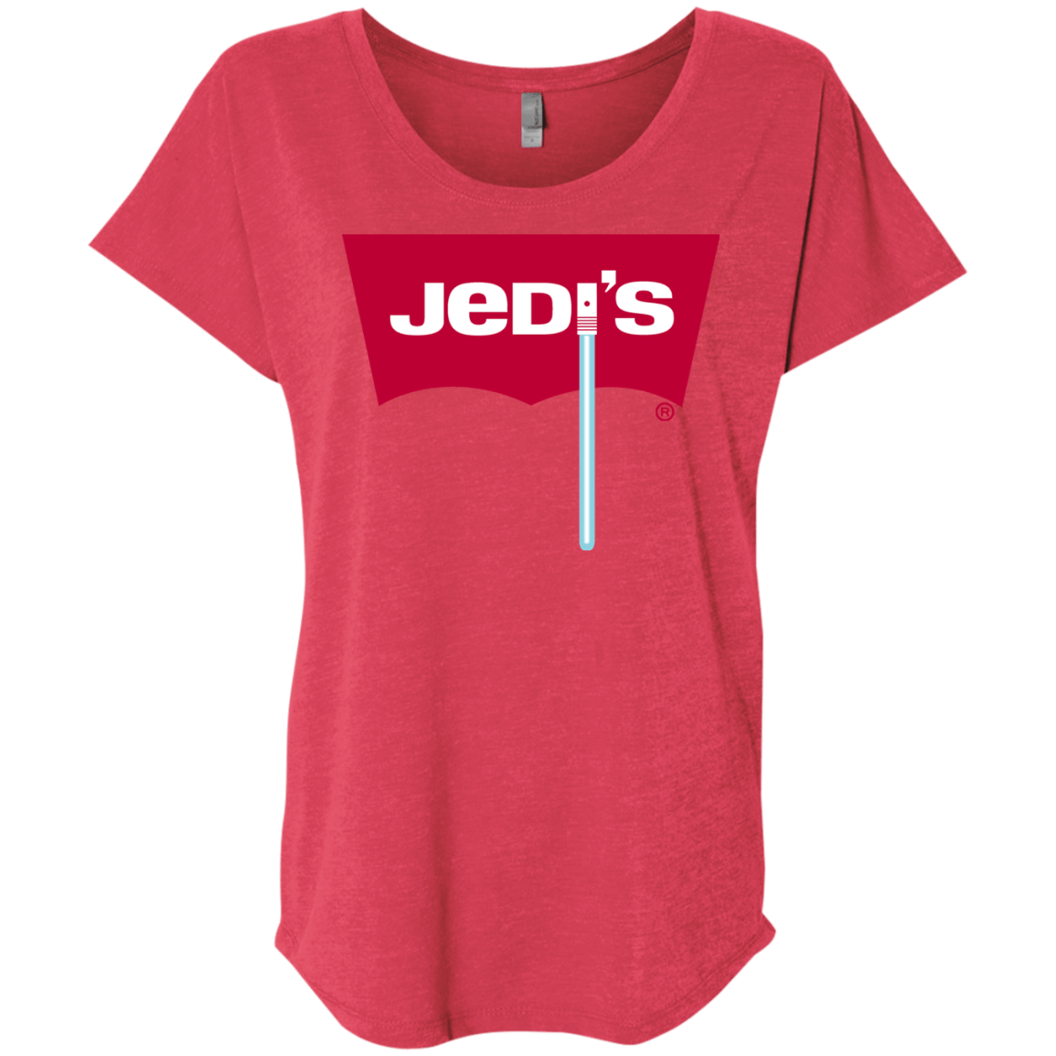 T-Shirts Vintage Red / X-Small Jedi's Triblend Dolman Sleeve