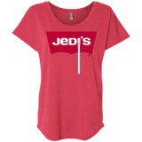 T-Shirts Vintage Red / X-Small Jedi's Triblend Dolman Sleeve