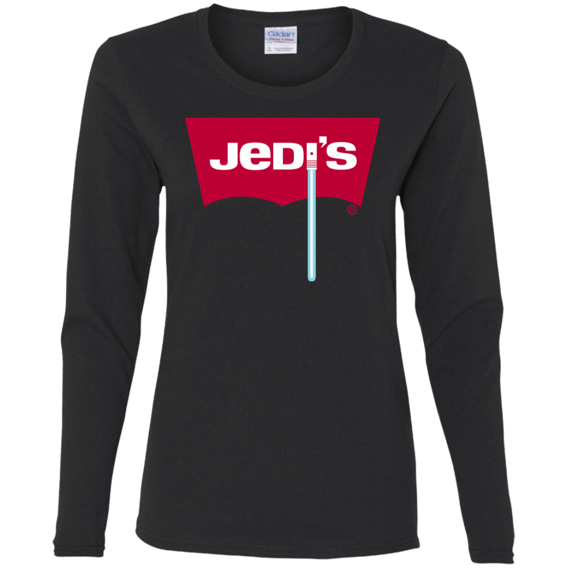 T-Shirts Black / S Jedi's Women's Long Sleeve T-Shirt