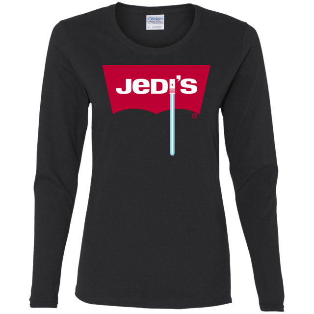 T-Shirts Black / S Jedi's Women's Long Sleeve T-Shirt