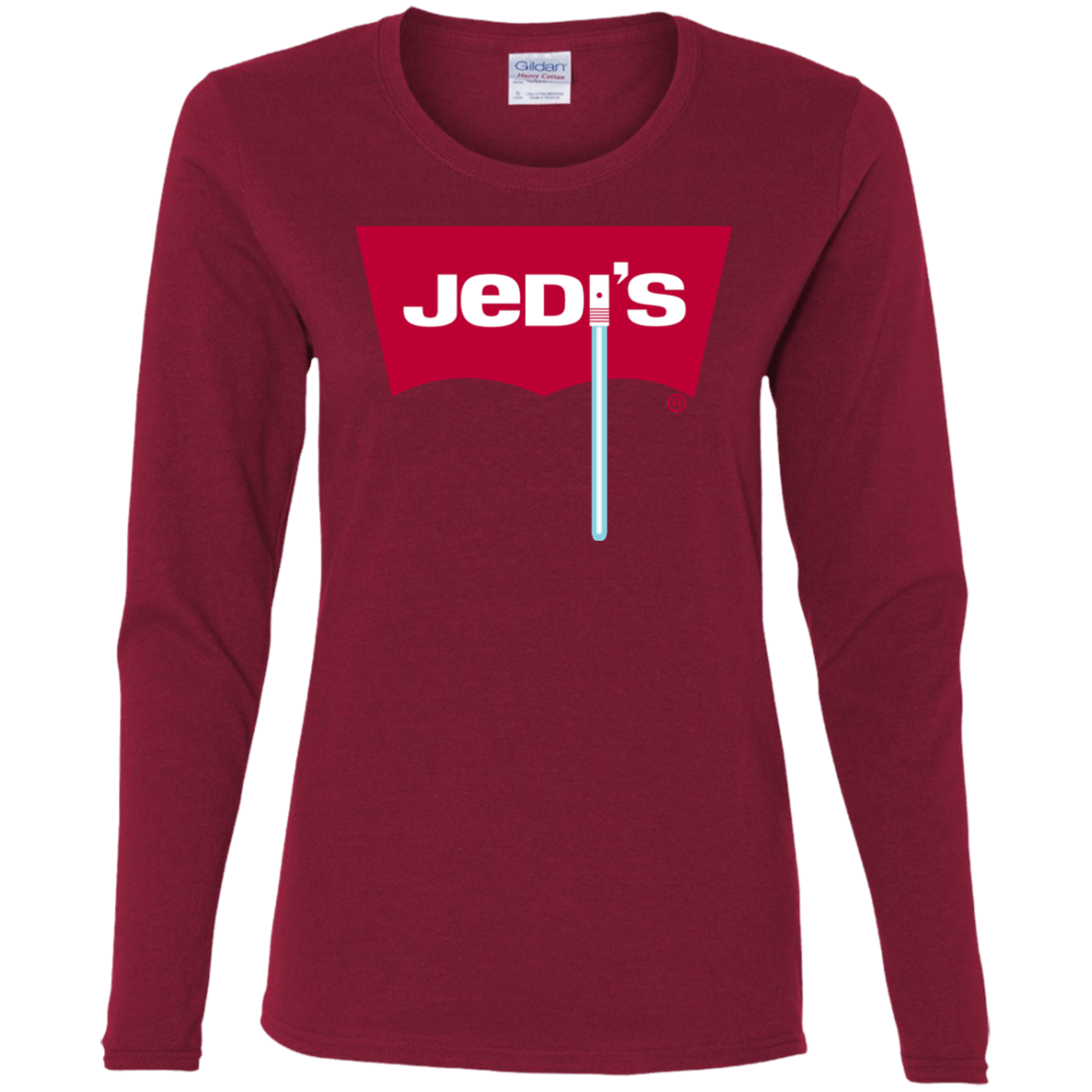 T-Shirts Cardinal / S Jedi's Women's Long Sleeve T-Shirt