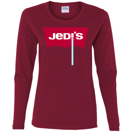 T-Shirts Cardinal / S Jedi's Women's Long Sleeve T-Shirt